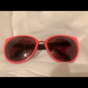 Dana/S bright pink Jimmy Choo like new sunglasses.